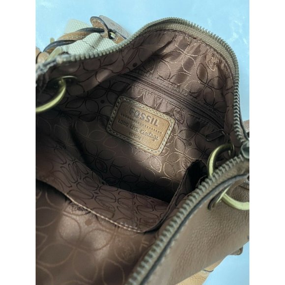 Fossil Long Live Vintage Leather Crossbody - Picture 5 of 8